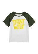 MINOTI Shirts  gul / mørkegrøn / hvid