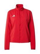 ADIDAS PERFORMANCE Sportsjakke 'Adizero'  blodrød / hvid