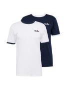 ELLESSE Bluser & t-shirts 'Meduno'  mørkeblå / orange / rød / hvid