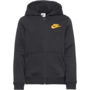 Nike Sportswear Sweatjakke  gul / mørkegrå / orange / sort