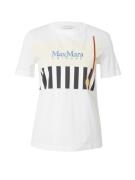 Max Mara Leisure Shirts 'OBLIQUA'  lyseblå / rustbrun / sort / hvid