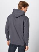 ALPHA INDUSTRIES Sweatshirt  mørkegrå / hvid