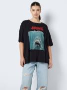 Noisy may Shirts 'IDA JAWS'  turkis / cyanblå / rød / sort