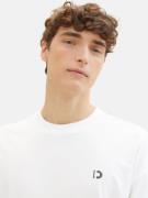 TOM TAILOR DENIM Bluser & t-shirts  marin / hvid