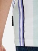 TOM TAILOR DENIM Bluser & t-shirts  mint / lilla / sort / hvid