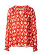 Smith&Soul Bluse  orange / lyserød / rød / hvid