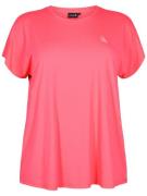 Active by Zizzi Shirts 'Abasic'  neonpink