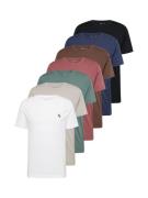 Abercrombie & Fitch Bluser & t-shirts  indigo / brun / sort / hvid