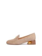 Kazar Slipper  beige / guld