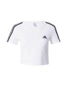 ADIDAS SPORTSWEAR Funktionsbluse 'Baby'  sort / hvid