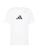 ADIDAS PERFORMANCE Funktionsskjorte  sort / hvid