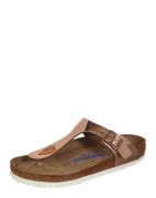 BIRKENSTOCK Klipklappere 'Gizeh'  rosa guld