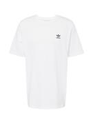 ADIDAS ORIGINALS Bluser & t-shirts 'Adicolor Classics Back+Front Trefoil Boxy'  sort / hvid