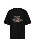 HUGO Bluser & t-shirts 'Deytimo'  kit / rød / sort