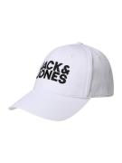 JACK & JONES Hætte 'Gall'  sort / hvid