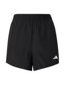 ADIDAS PERFORMANCE Sportsbukser  sort / hvid