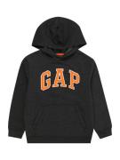 GAP Sweatshirt 'NEW CAMPUS'  orange / sort-meleret / hvid
