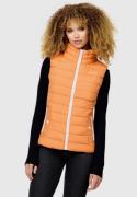 MARIKOO Vest 'Reimii'  lyseorange / hvid