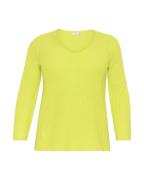 KAFFE CURVE Pullover  lemon