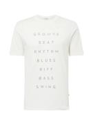 LTB Bluser & t-shirts 'DONEYE'  grå / hvid