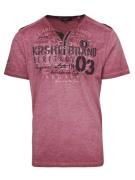 KOROSHI Bluser & t-shirts  rødmeleret / sort / hvid