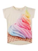 Molo Bluser & t-shirts 'Ragnhilde'  lyseblå / gul / pink / uldhvid