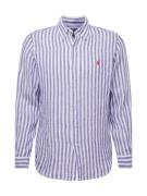 Polo Ralph Lauren Skjorte  indigo / lys rød / hvid
