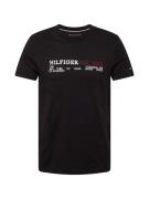 TOMMY HILFIGER Bluser & t-shirts  rød / sort / hvid