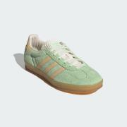 ADIDAS ORIGINALS Sneaker low 'Gazelle'  honning / lysegrøn