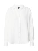 VERO MODA Bluse 'Melaney Queenry'  hvid