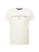 La Martina Bluser & t-shirts  marin / hvid