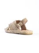 Celena Sandaler 'Carolyn'  beige / guld