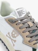 Scalpers Sneaker low 'Paul'  beige / grøn / hvid