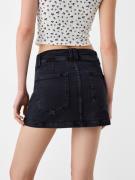 Bershka Nederdel  black denim