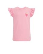 WE Fashion Bluser & t-shirts  grøn / lys pink