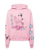 Low Lights Studios Sweatshirt 'Startail'  lyseblå / pink / lyserød / sort