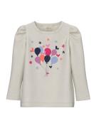 NAME IT Bluser & t-shirts 'NMFLonnia'  creme / mørkeblå / orange / pink