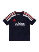 ADIDAS SPORTSWEAR Funktionsskjorte 'Tiro Nations'  marin / rød / hvid