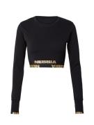 NEBBIA Funktionsbluse  guld / sort