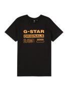 G-STAR Shirts  orange / sort