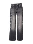 BDG Urban Outfitters Cargojeans 'CYBER'  black denim