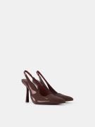 Bershka Slingpumps  mørkebrun