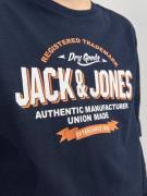 Jack & Jones Junior Shirts  marin / orange / hvid