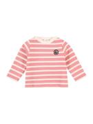 PETIT BATEAU Shirts  creme / gammelrosa / sort