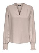 ONLY Bluse 'ONLMette'  beige