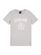 G-STAR Bluser & t-shirts  grå / offwhite