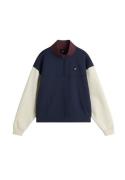 VANS Sweatshirt  ecru / navy / burgunder