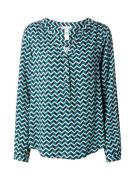 ZABAIONE Bluse 'Annabelle'  smaragd / mint / sort