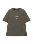 Pull&Bear Bluser & t-shirts  oliven / hvid