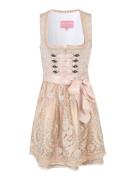 Krüger Madl Dirndl  lysebeige / abrikos / lyserød / pudder